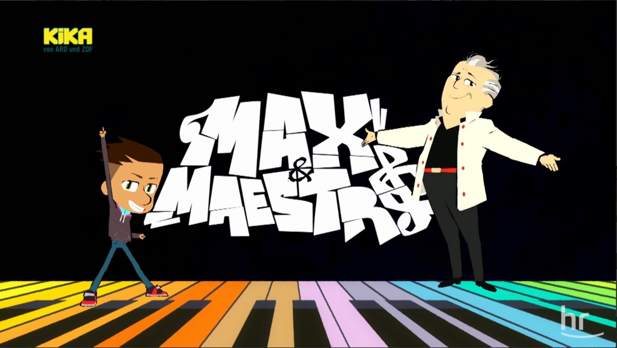Titelbild der Trickfilm-Serie Max und Maestro